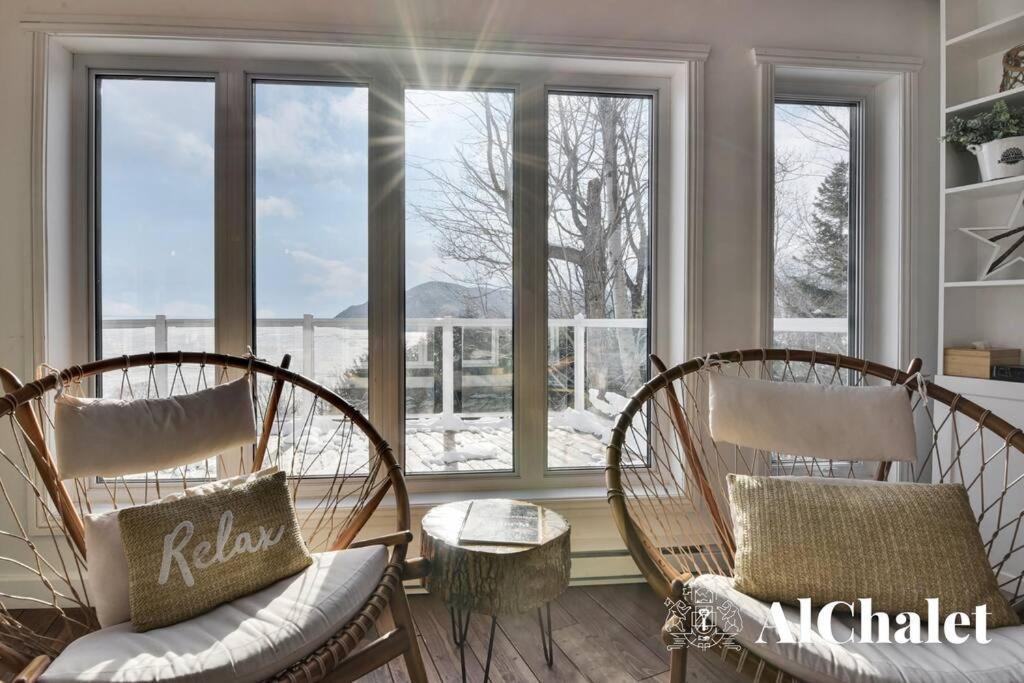 Aelpha-M - Magnifique Vue Sur Le Fleuve Vila Baie-Saint-Paul Exterior foto
