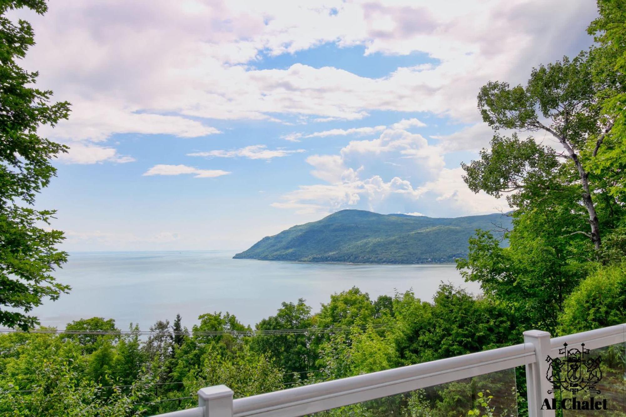 Aelpha-M - Magnifique Vue Sur Le Fleuve Vila Baie-Saint-Paul Exterior foto